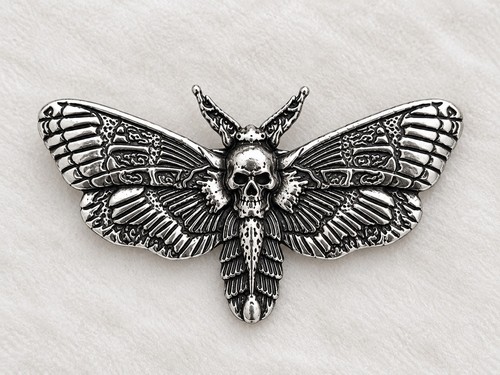 Gothic death head moth - gothic,