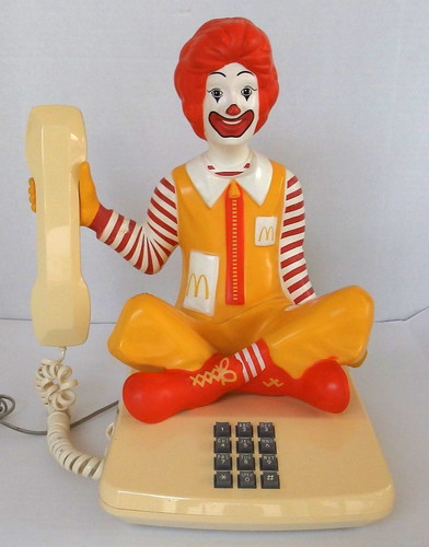 Ronald mcdonald novelty - mcdonald,