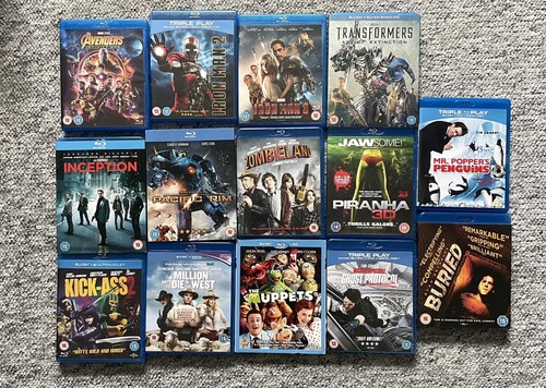Joblot blu ray dvd titles - joblot,
