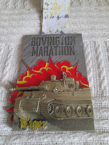 Bovington marathon medal - marathon,