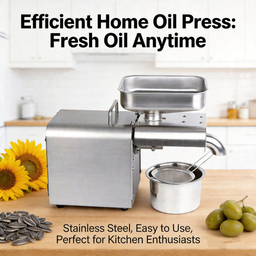Automatic seed oil press - automatic,