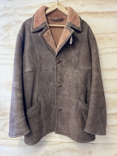 Vintage shearling real - shearling,