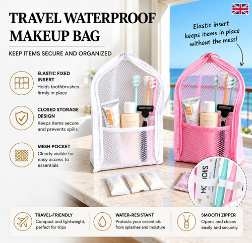 Standing toiletry bag cosmetic - toiletry,