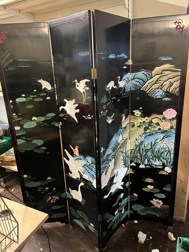 Vintage double sided - double, chinese