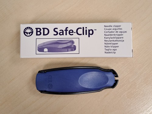 Safe clip needle clipper - bd, safe-clip