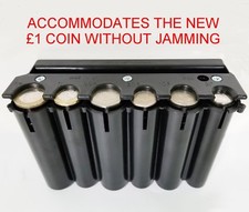 4 x COIN DISPENSER LARGE BLACK cash holder change machine taxi cab bus driver