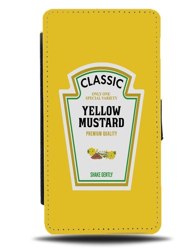 Yellow mustard sauce flip - yellow,