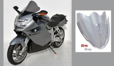 BUBBLE TO Aeromax Ermax BMW K 1200 S 2005/2008/K 1300 S 2009-2015 Grey!
