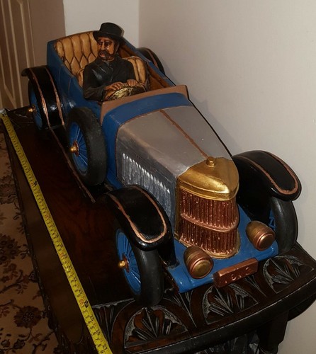 Large vintage sports - car,