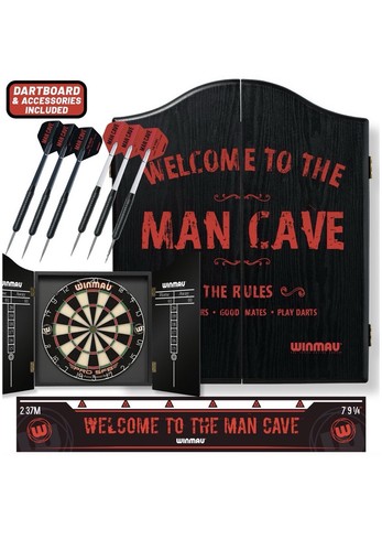 Winmau man cave dartboard - winmau, &