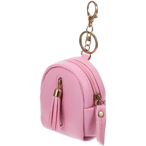 Lovely pink key ring handbag - key,