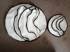 Protection racket fleece cymbal dividers 2 sets use with zildjian/meinl case/bag