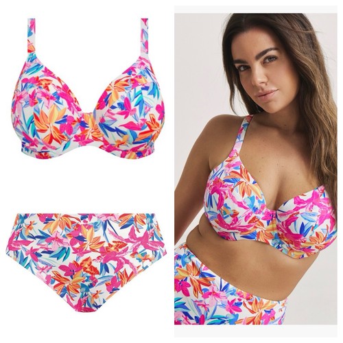Elomi savaneta white pink - savaneta, white/pink