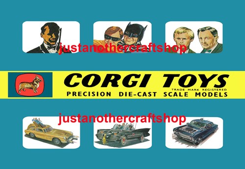 Corgi toys batman - batman, uncle