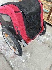 TRIXIE Pet Bike Trailer, Dog Bicycle Trailer, Foldable, Easy to Assemble SMALL