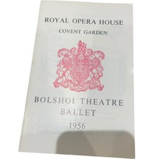 Royal Opera House 1956 Bolshoi