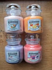 YANKEE CANDLE  4 SMALL JARS