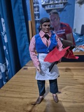 Marx Lone Ranger  figure in Crooked Gambler outtit