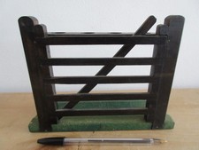 Vintage Wooden Pipe Rack -