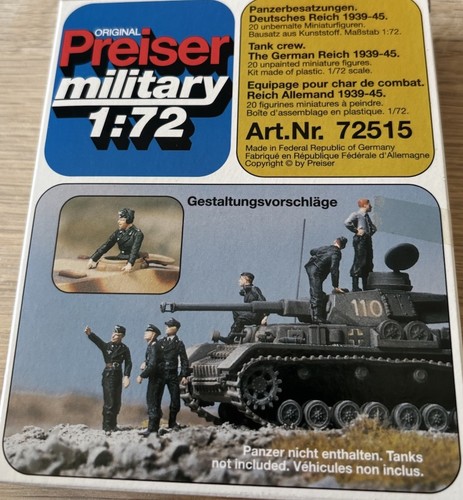 Preiser military tank - preiser,