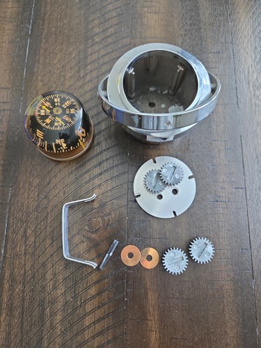 Vintage mechanical compass - vintage,