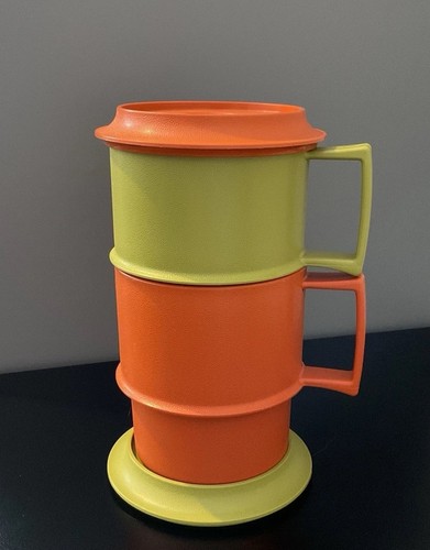 Pair tupperware vintage - tupperware,