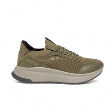 BOSS Trainers Mens Dark Green