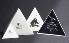 Swarovski Crystal "1997 ANNUAL CHRISTMAS ORNAMENT/STAR" Original Box/Cover/Cert