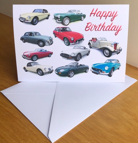 Classic cars 5x7in - classic,
