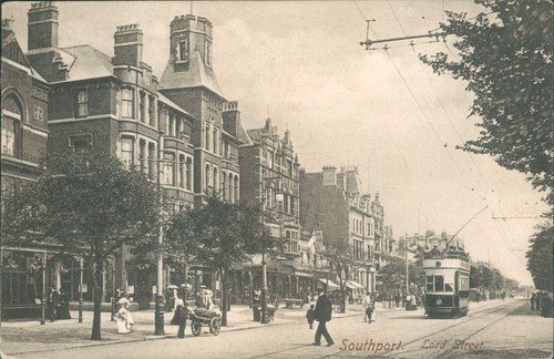 Southport lord street - lord, street;1905