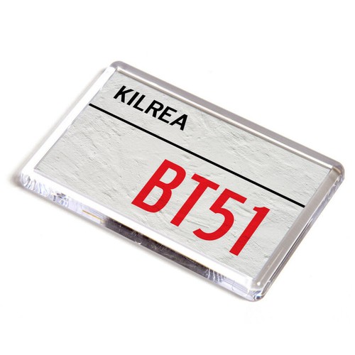 Fridge magnet kilrea bt51 - fridge,
