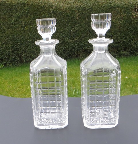 Pair vintage square - of,