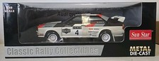 Sun Star 4182 1/18 Audi Quattro Coupe Janner Rallye 1981 F.Wittman Diecast Car