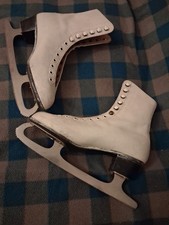 Vintage White Leather Ice