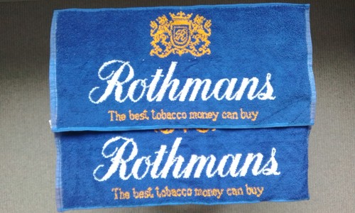 Rothmans cotton beer mats - rothmans,