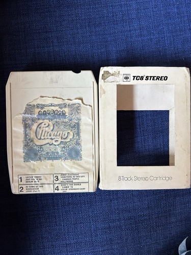 Chicago track tape - 8-track, 1973