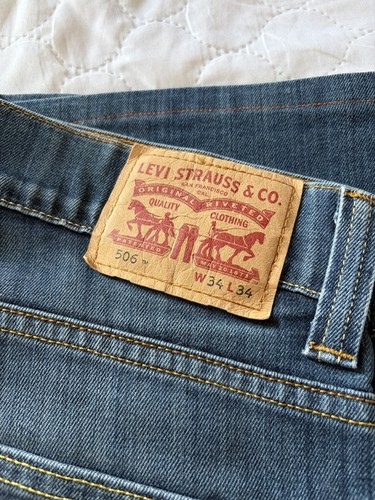 Levi 506 unisex blue denim - levi’s,