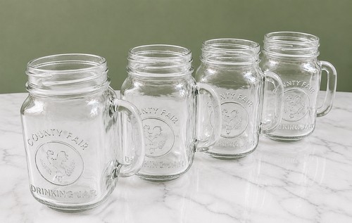 Set county fair glass - of,