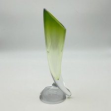 Val St Lambert Cornucopia Vase