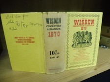 1970 Original Hardback Wisden