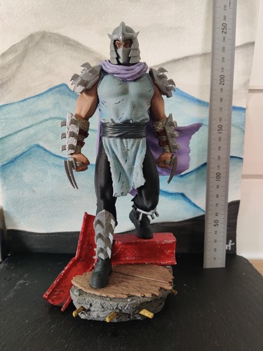 Shredder statue - shredder,
