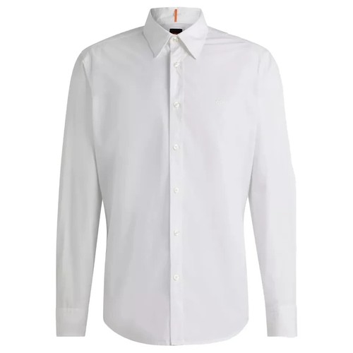 Men boss white formal - white,
