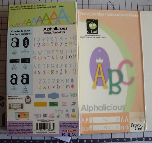 Cricut die cutting cartridge - cricut,