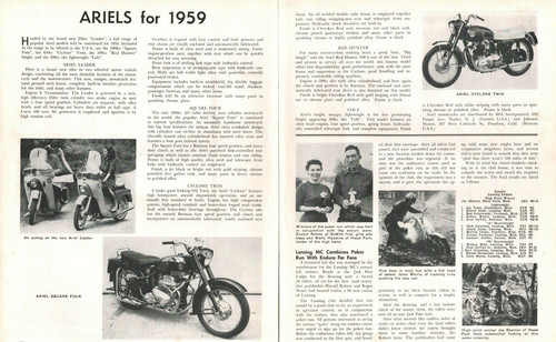 1959 ariel square four leader - 1959,