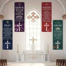 Church Banners with Scriptures
