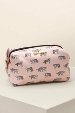 Stella & Dot Pouf-Tiger Print