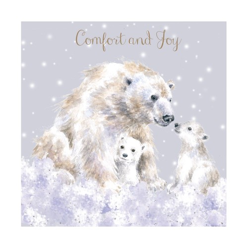 Wrendale polar bear family - bear,