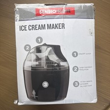 Sensio Home Ice Cream Maker Machine
