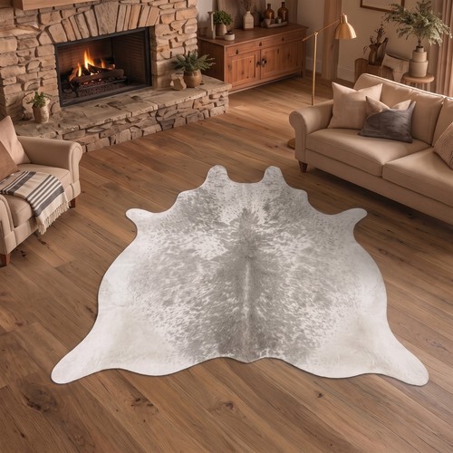 Genuine cowhide rug real - cowhide,
