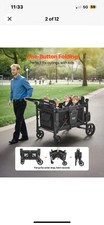 Vevor 4 Child Strap Cart Wagon